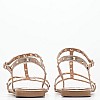 Women Flats Madelyn Bronze Leather Mortoglou