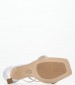 Women Sandals Nikka White Leather Mortoglou