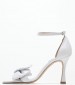 Women Sandals Terese White Leather Mortoglou