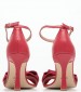 Women Sandals Terese Red Leather Mortoglou