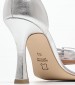 Women Sandals Terese Silver Leather Mortoglou