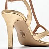 Women Sandals Vivian Gold Leather Mortoglou Women Sandals Vivian Gold Leather Mortoglou
