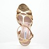 Women Sandals Vivian Gold Leather Mortoglou Women Sandals Vivian Gold Leather Mortoglou