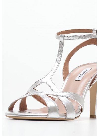 Women Sandals Saba Beige ECOleather Replay