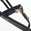Women Flats Atena Black Leather Mortoglou Women Flats Atena Black Leather Mortoglou