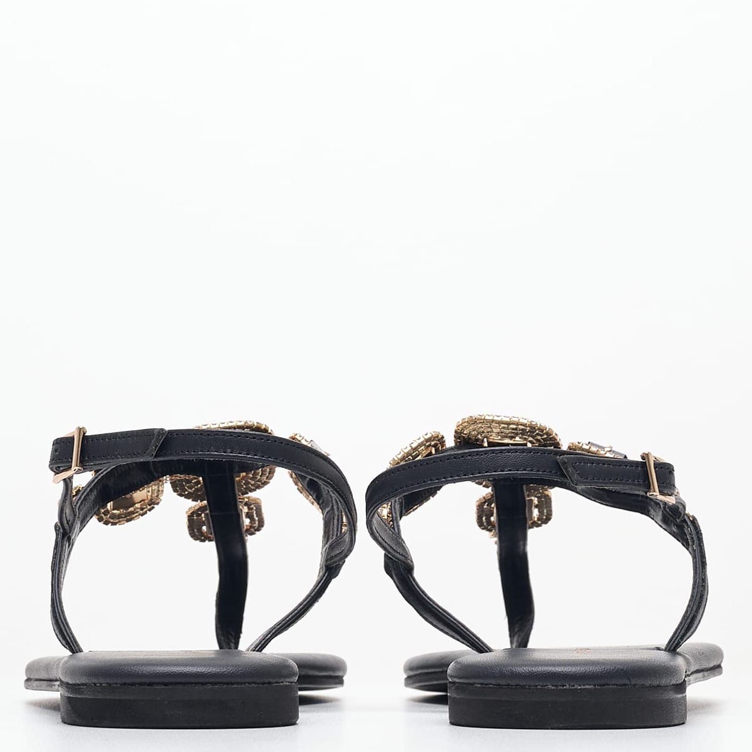 Women Flats Atena Black Leather Mortoglou Women Flats Atena Black Leather Mortoglou