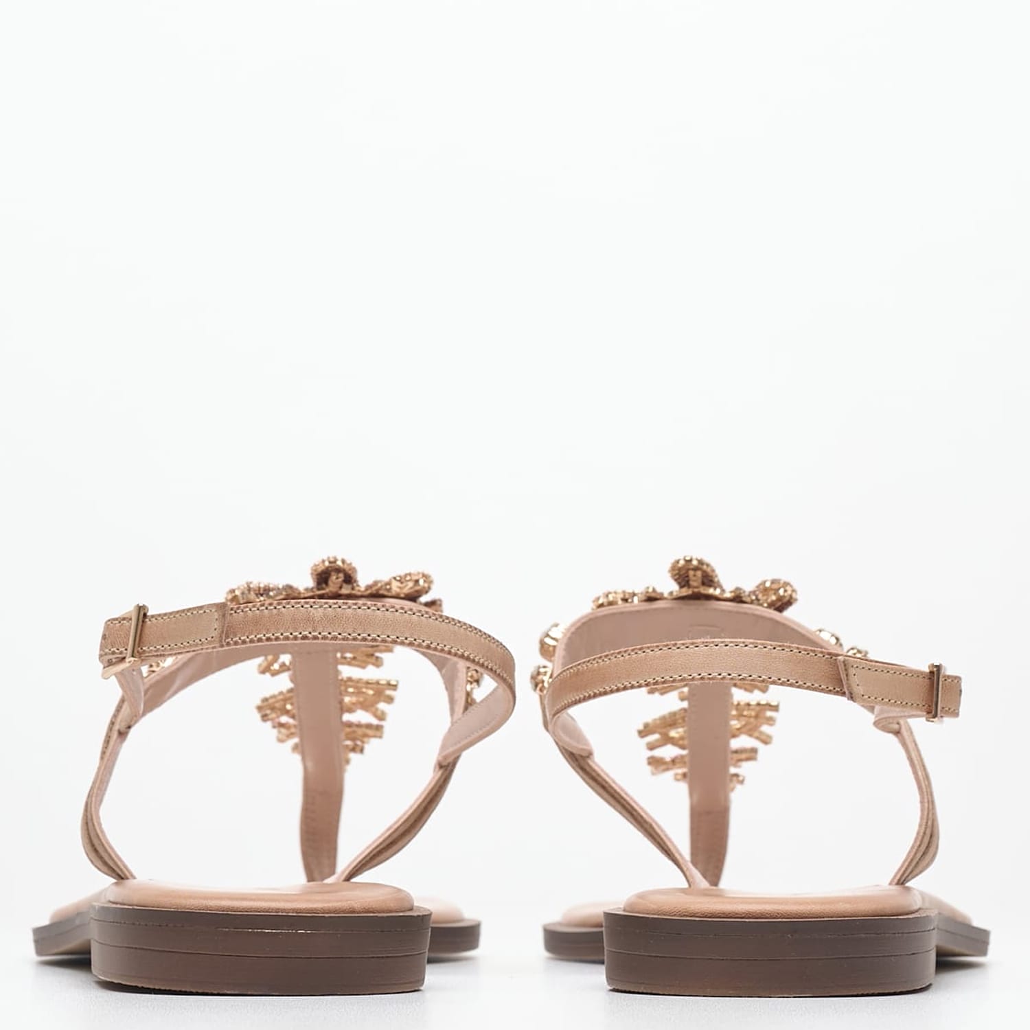 Γυναικεία Flats Galena Μπεζ Δέρμα Mortoglou Γυναικεία Flats Galena Μπεζ Δέρμα Mortoglou