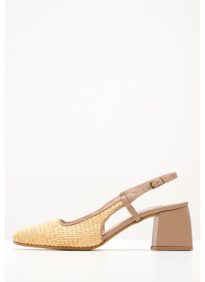 Women Pumps & Peeptoes Low Kelsey Beige Mat Mortoglou