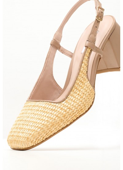 Women Pumps & Peeptoes Low Kelsey Beige Mat Mortoglou