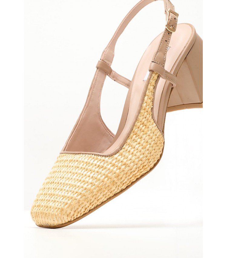 Women Pumps & Peeptoes Low Kelsey Beige Mat Mortoglou