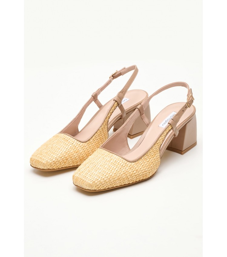 Women Pumps & Peeptoes Low Kelsey Beige Mat Mortoglou