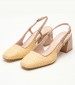 Women Pumps & Peeptoes Low Kelsey Beige Mat Mortoglou