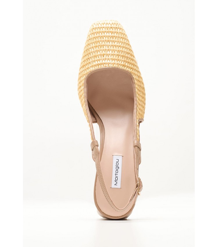 Women Pumps & Peeptoes Low Kelsey Beige Mat Mortoglou