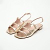 Women Flats Krista Platinum Leather Mortoglou Women Flats Krista Platinum Leather Mortoglou
