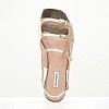 Women Flats Krista Platinum Leather Mortoglou Women Flats Krista Platinum Leather Mortoglou