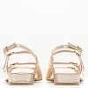 Women Flats Krista Platinum Leather Mortoglou Women Flats Krista Platinum Leather Mortoglou
