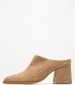 Women Mules Lexis Taupe Buckskin Mortoglou