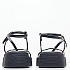 Women Platforms Low Mina Black ECOleather Mortoglou Women Platforms Low Mina Black ECOleather Mortoglou