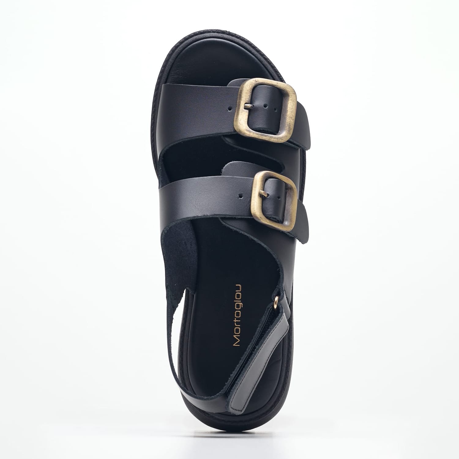 Women Platforms Low Nona Black Leather Mortoglou Women Platforms Low Nona Black Leather Mortoglou