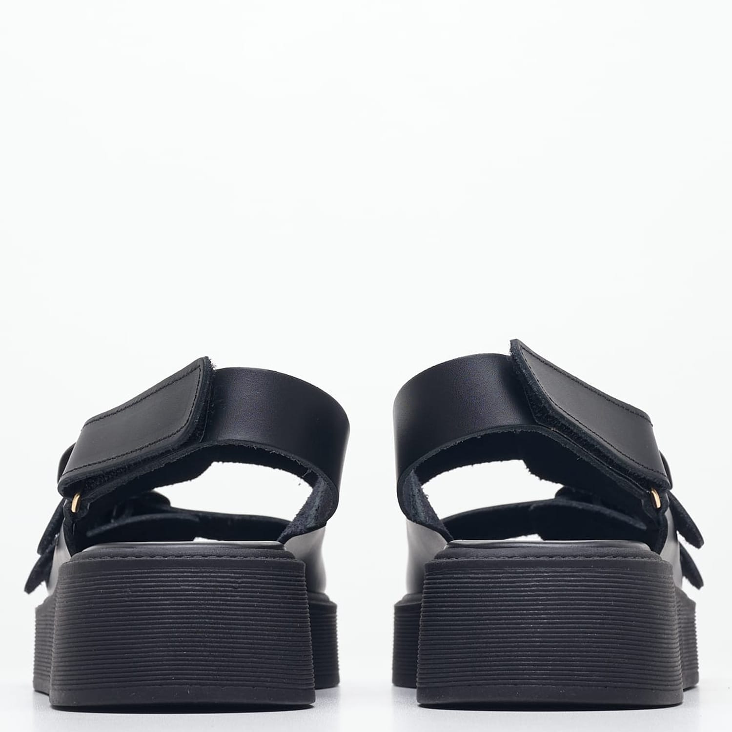 Women Platforms Low Nona Black Leather Mortoglou Women Platforms Low Nona Black Leather Mortoglou