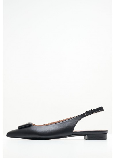 Γυναικεία Flats Rolene Μαύρο Δέρμα DKNY