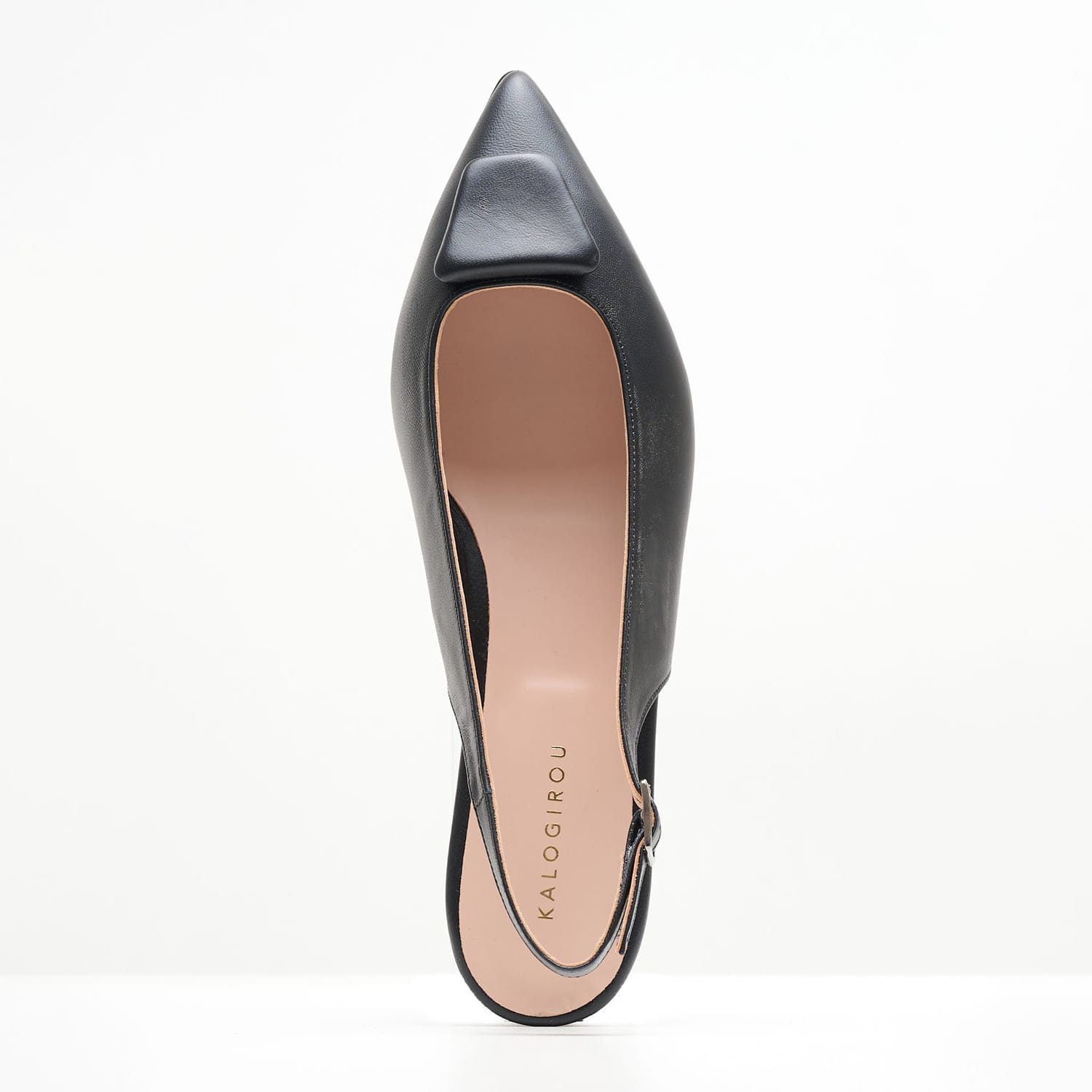 Γυναικεία Flats Alfy.Lea Μαύρο Δέρμα Kalogirou Γυναικεία Flats Alfy.Lea Μαύρο Δέρμα Kalogirou