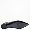 Γυναικεία Flats Alfy.Lea Μαύρο Δέρμα Kalogirou Γυναικεία Flats Alfy.Lea Μαύρο Δέρμα Kalogirou
