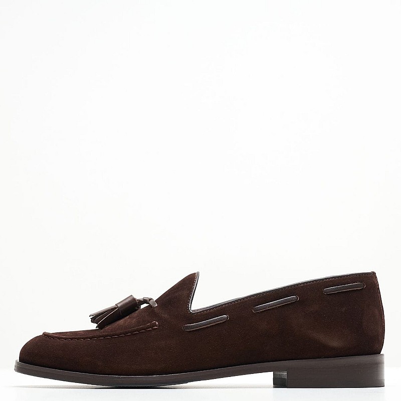 Men Moccasins Antony.Sue Brown Buckskin Kalogirou