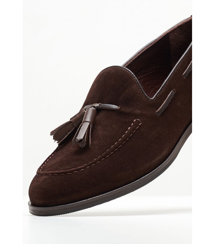 Men Moccasins Antony.Sue Brown Buckskin Kalogirou