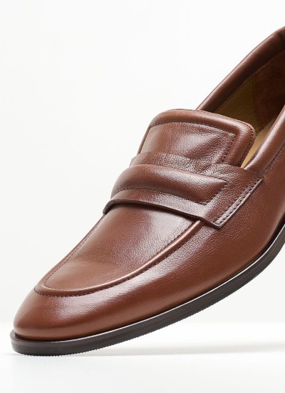 Men Casual Shoes Saga.Nub Grey Nubuck Leather Kalogirou