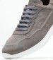 Men Casual Shoes Saga.Nub Grey Nubuck Leather Kalogirou