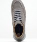 Men Casual Shoes Saga.Nub Grey Nubuck Leather Kalogirou