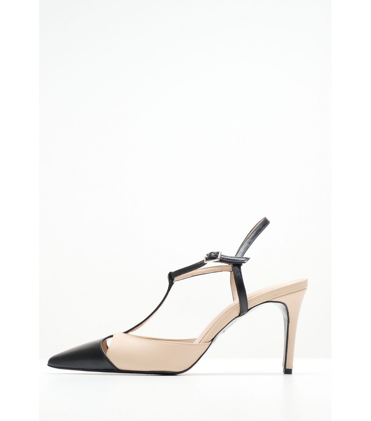 Women Pumps & Peeptoes High Sammer.Lea Beige Leather Kalogirou