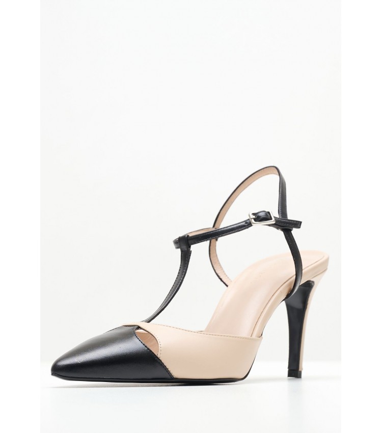 Women Pumps & Peeptoes High Sammer.Lea Beige Leather Kalogirou