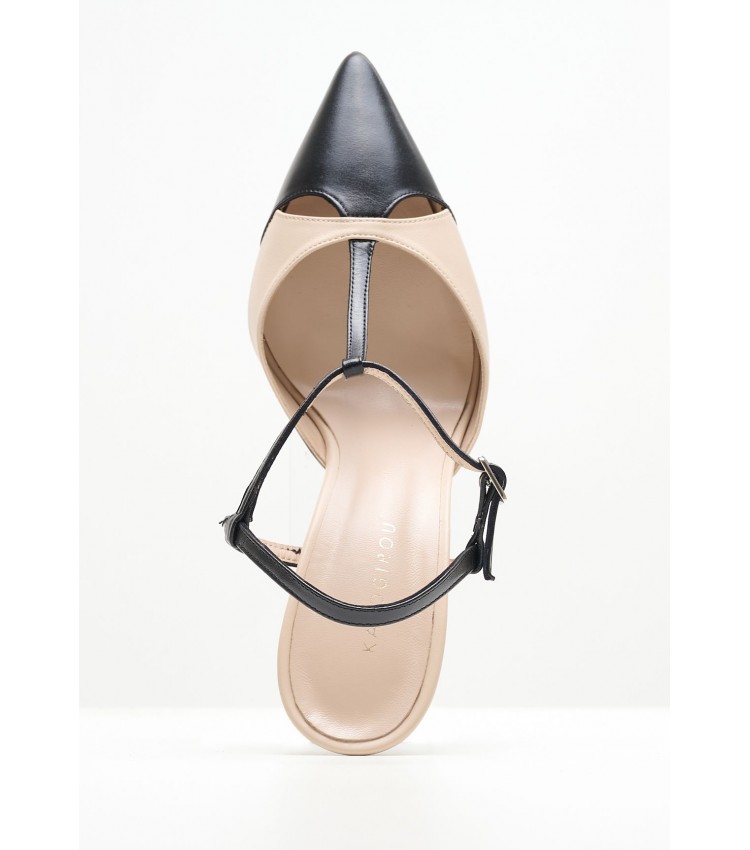 Women Pumps & Peeptoes High Sammer.Lea Beige Leather Kalogirou