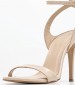 Women Sandals Zan.Pat Beige Patent Leather Kalogirou