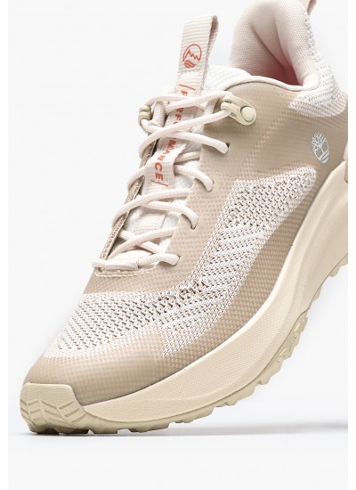 Women Casual Shoes A29PP Beige Fabric Timberland