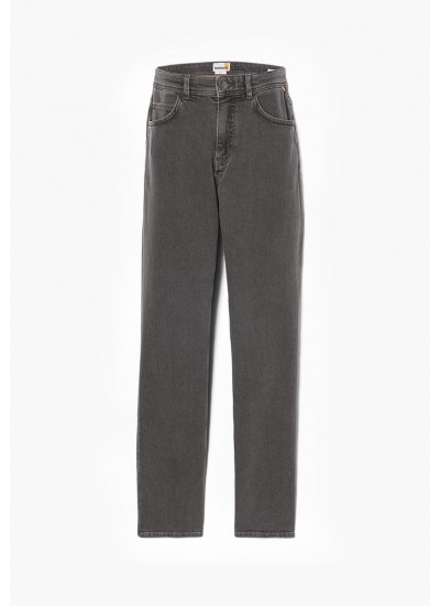 Men Pants A6S6H Grey Cotton Timberland