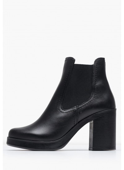Women Flats 2224.13261 Black Leather Mortoglou