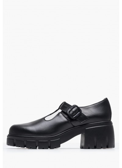 Γυναικεία Μοκασίνια 24791 Μαύρο ECOleather Tamaris