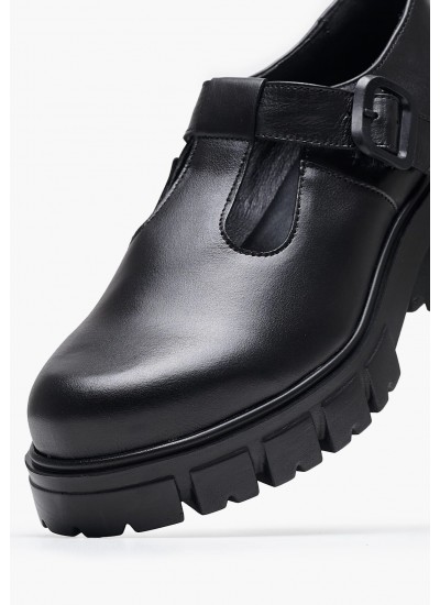 Γυναικεία Μοκασίνια 24791 Μαύρο ECOleather Tamaris