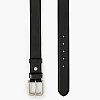 Men Belts L257 Black Leather Mortoglou