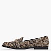 Women Moccasins S10 Beige Fabric Mortoglou Women Moccasins S10 Beige Fabric Mortoglou