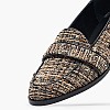 Women Moccasins S10 Beige Fabric Mortoglou Women Moccasins S10 Beige Fabric Mortoglou