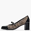 Women Pumps & Peeptoes Low S38 Black Leather Mortoglou