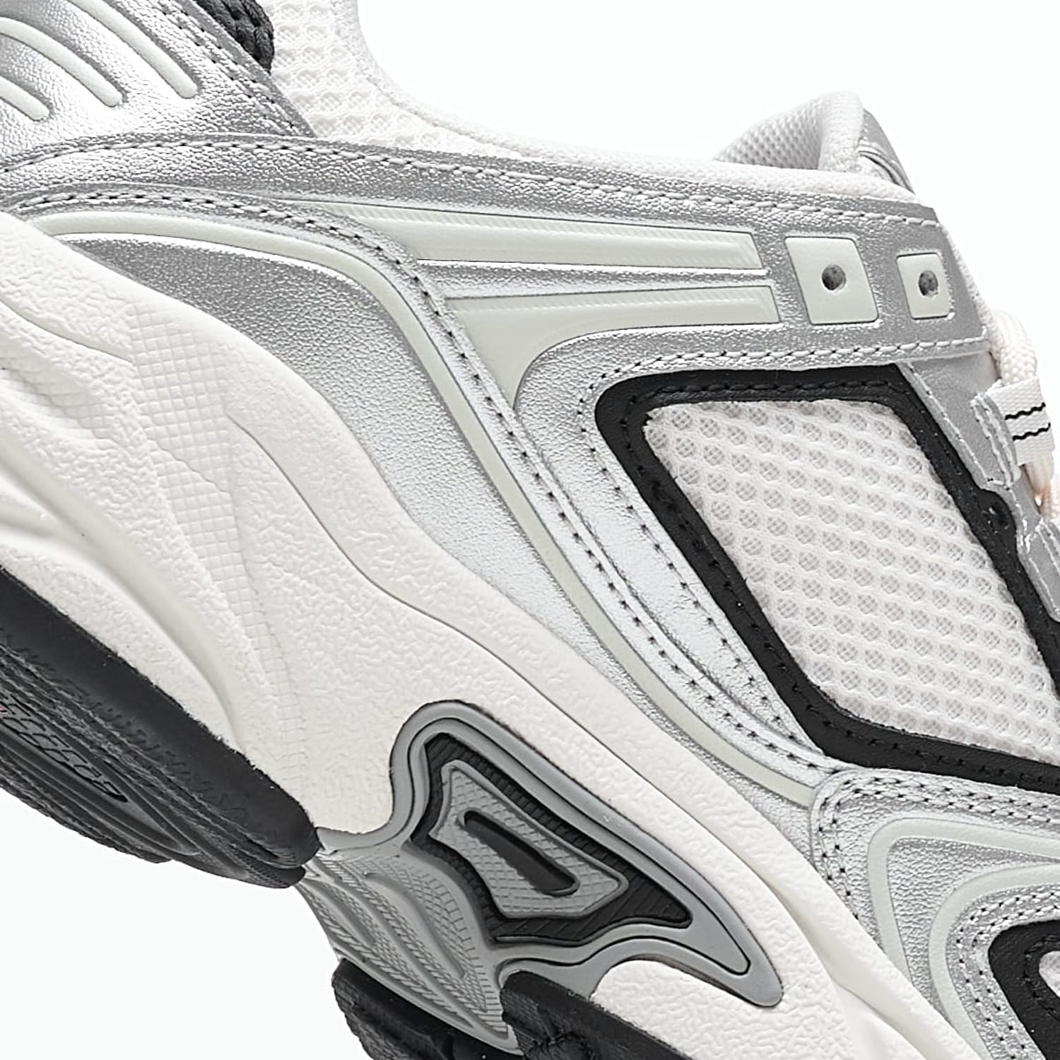 Women Casual Shoes Archive.Runner Silver ECOleather-Fabric Tommy Hilfiger