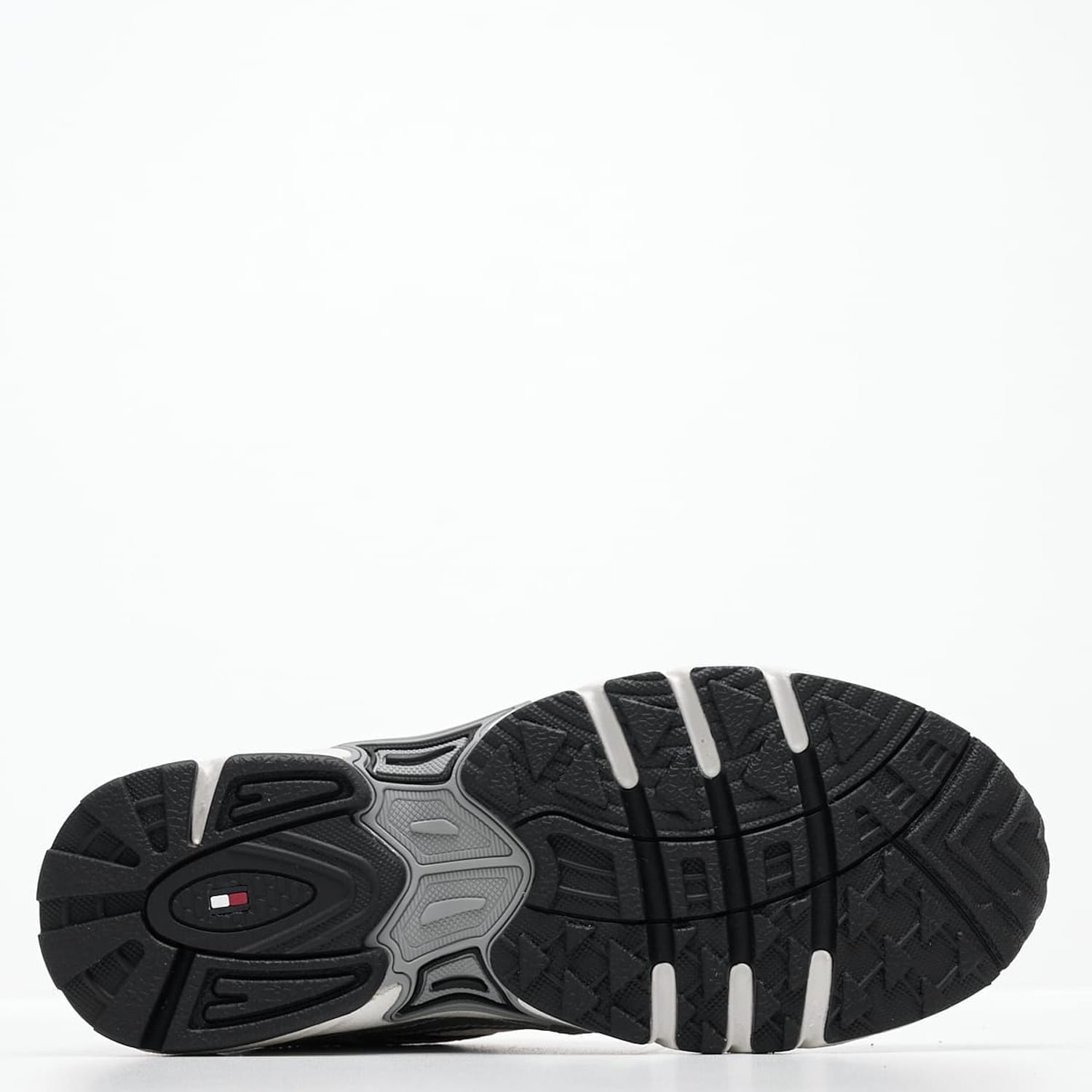 Women Casual Shoes Archive.Runner Silver ECOleather-Fabric Tommy Hilfiger
