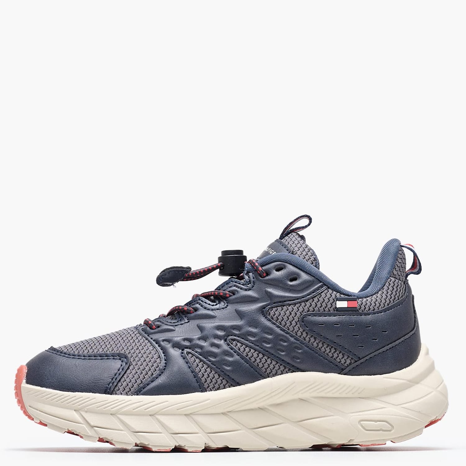 Παιδικά Παπούτσια Casual Bs.Sneaker Μπλε ECOleather-Ύφασμα Tommy Hilfiger