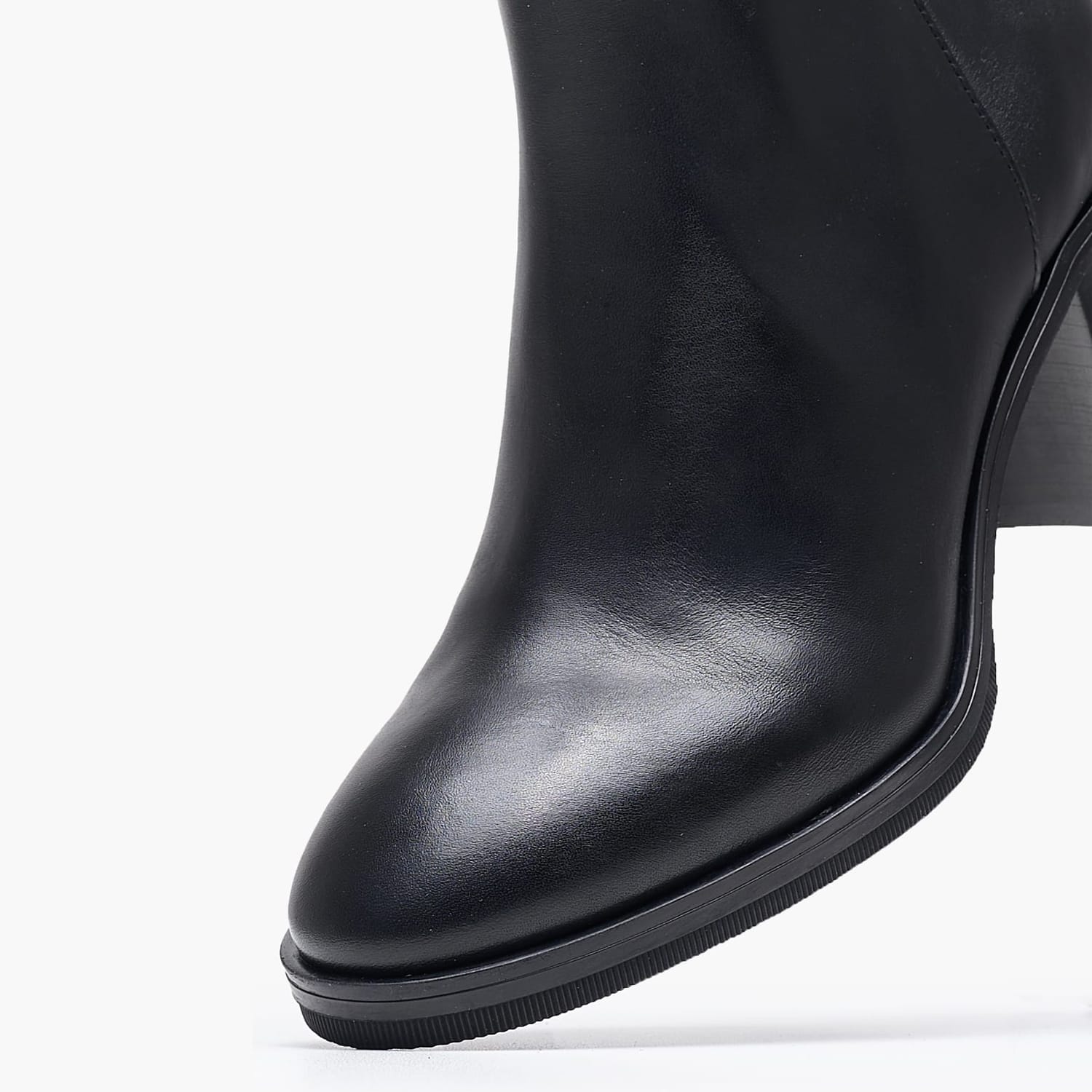 Γυναικεία Μποτάκια Chain.Midbootie Μαύρο Δέρμα Tommy Hilfiger