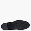 Women Boots Chain.Midbootie Black Leather Tommy Hilfiger